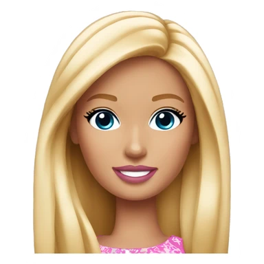 Barbie emoji  sticker
