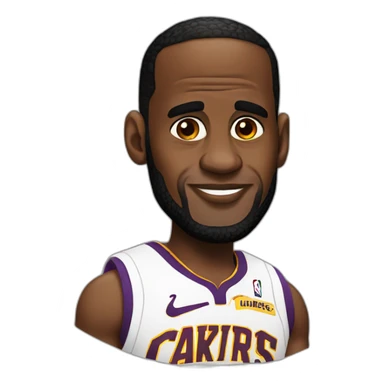 Lebron james programming sticker