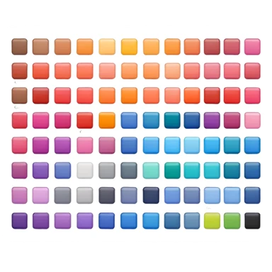 pantone color palete sample  sticker
