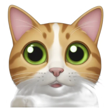 cat begging sticker