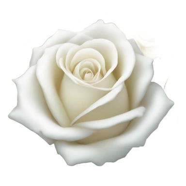 white rose boquet sticker