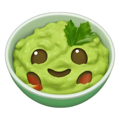 Holly guacamole sticker