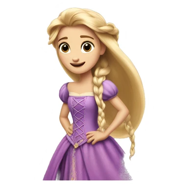 Prinzessin Rapunzel  sticker