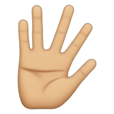 pinched fingers sticker