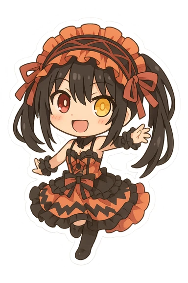 tokisaki kurumi  sticker