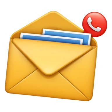 mail inbox sticker