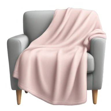 light pink christmas blanket sticker