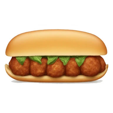 Meatball sub sticker