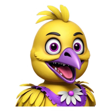 Chica from Five Nights At Freddy's Movie sticker