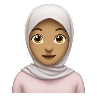 Girl with hijab sticker