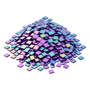 glitter sticker