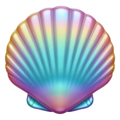 pearl shell sticker