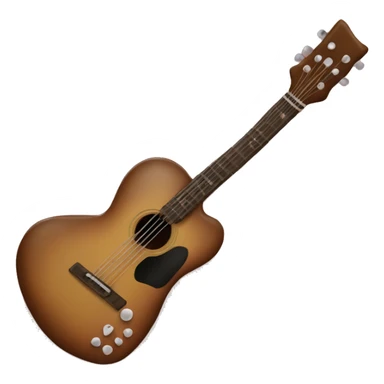 heart-shaped guitar sticker