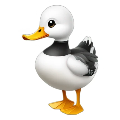 Duck casino sticker