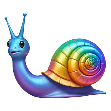 Disco snail sticker