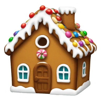 Ginger bread house sticker