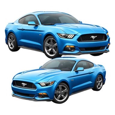 Ford mustang sticker