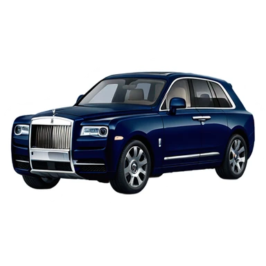 Dark blue rolls Royce cullinan  sticker