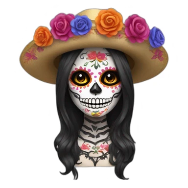 la catrina sticker