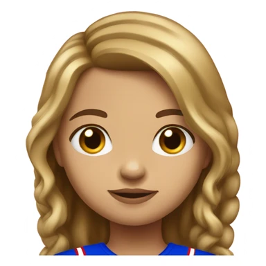 Little girl buffalo bills fan sticker