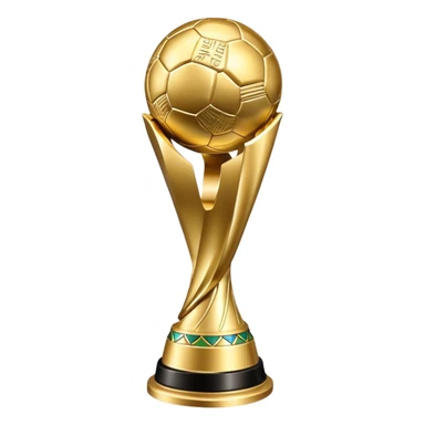 FIFA World Cup trophy sticker