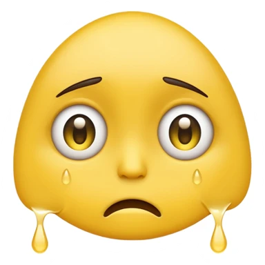 Cringe emoji sticker