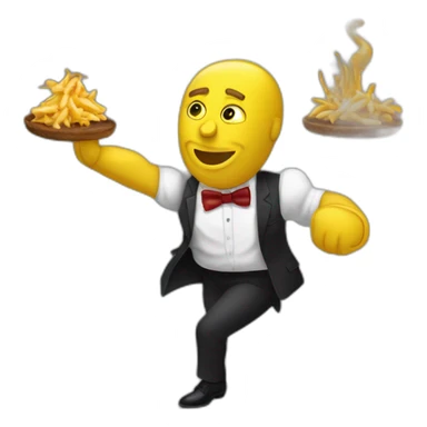 Ladimir poutine qui danse sur zelensky sticker