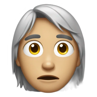 cool but crying sticker