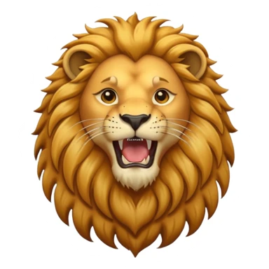 lion roar video sticker