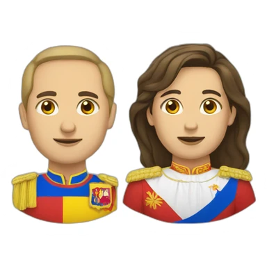 romania and russia sticker
