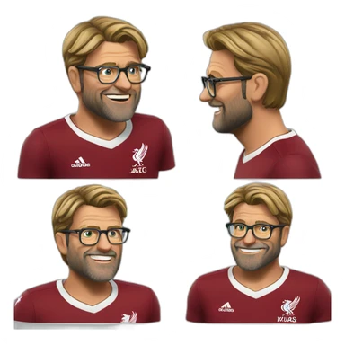 jurgen klopp don't know sticker