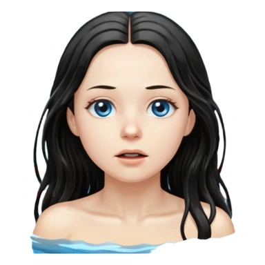 Samara in the ring movie sticker