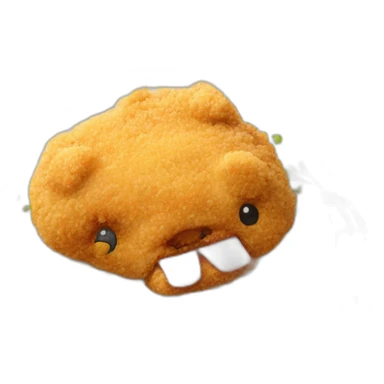 breaded pork on rice sticker