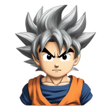Son Goku ultra instin sticker