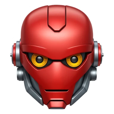need a red shield and inside witha  robot head sticker