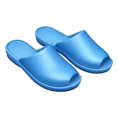 plastic slipper sticker