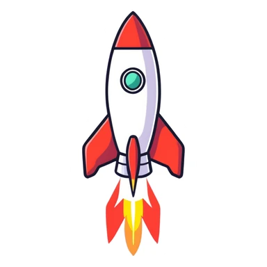 rocket sticker