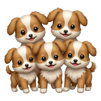 Perritos bailando sticker