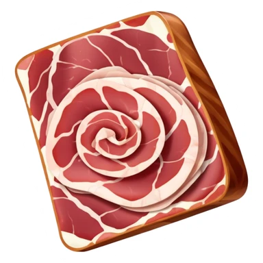 Iberian ham, Spanish jamón ibérico sticker