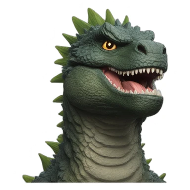 Cinematic Godzilla (proportional)calm (realistic) (Godzilla King of the Monsters, 2019) sticker