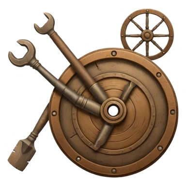 Ancient Tools, wheel sticker