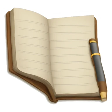 writing journal sticker