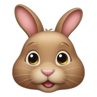 bunny sticker