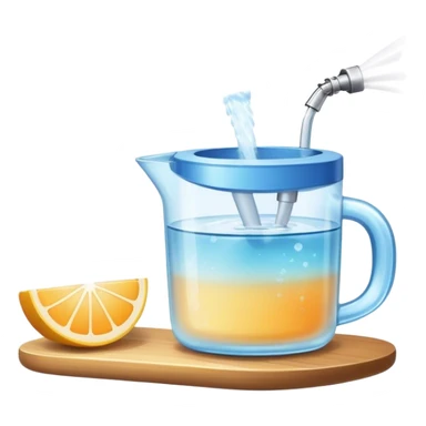 Spraying micro mist from water in a summer cafe for cooling sticker