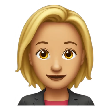 anne sophie lapix sticker