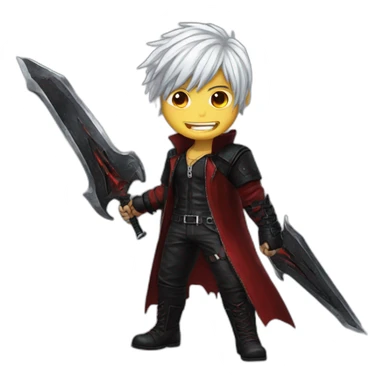 Nero devil may cry sticker