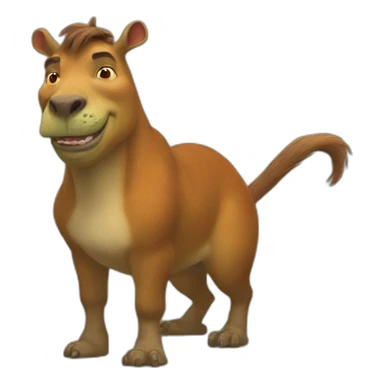 shrek-cabybara sticker