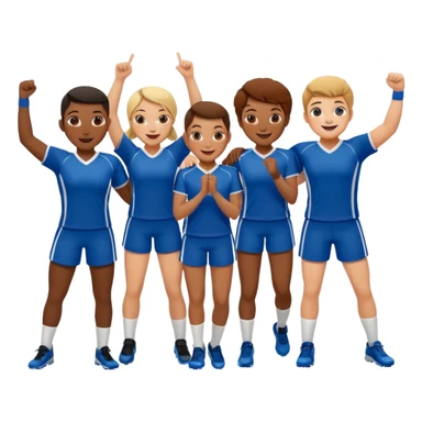 athletic celebration sticker