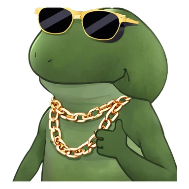 gold Drip swag rizz sticker