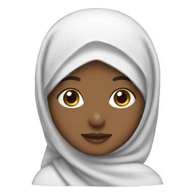 Hijab girl sticker